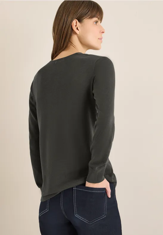 Basic Pullover raw khaki