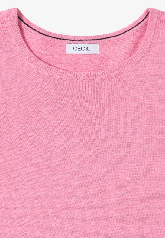 Basic Pullover dark blossom melange