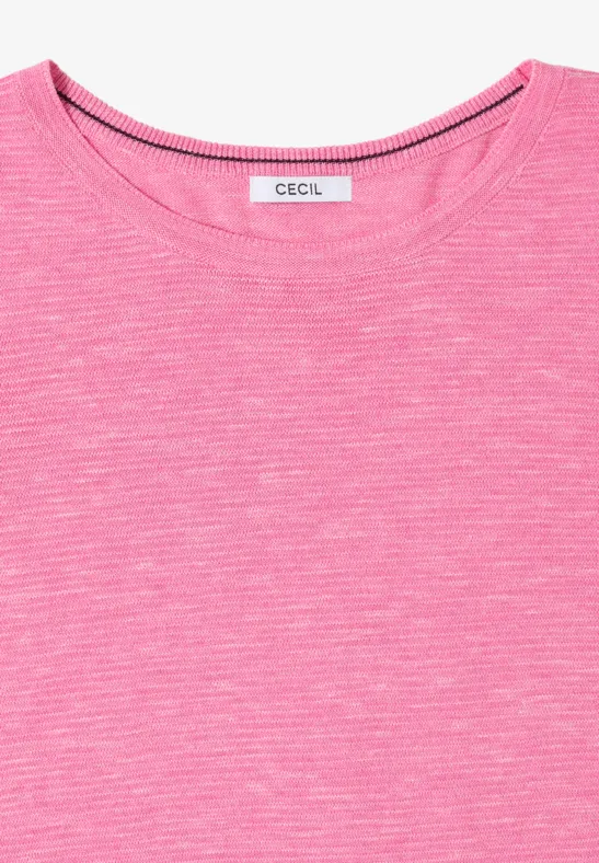 Pull structuré heather dark blossom melange