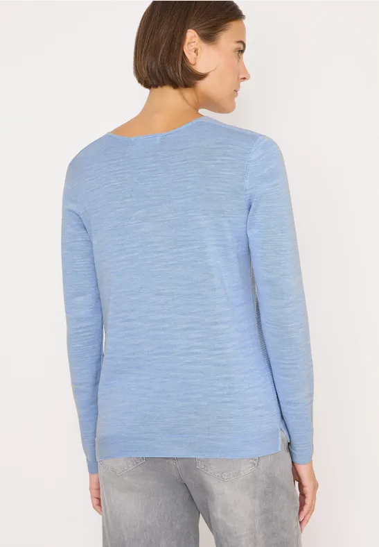 V-Neck Pullover mountain heather melange