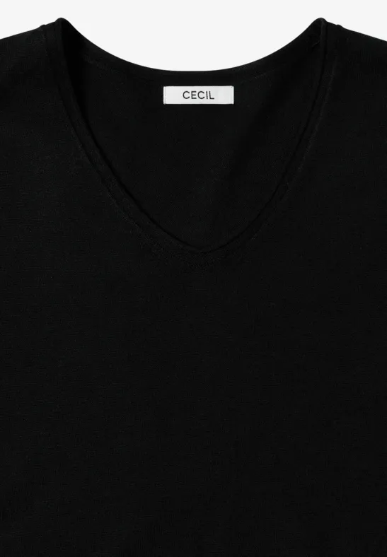 Kuscheliger Pullover Black