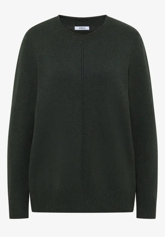 Kuscheliger Pullover active khaki melange