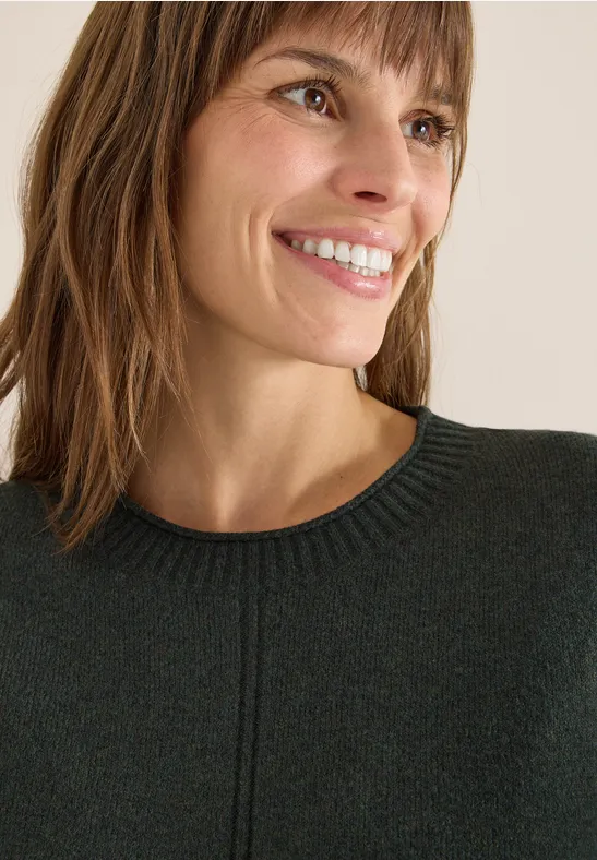 Kuscheliger Pullover active khaki melange