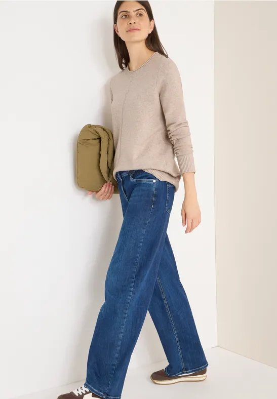 Pull douillet sandalwood beige melange