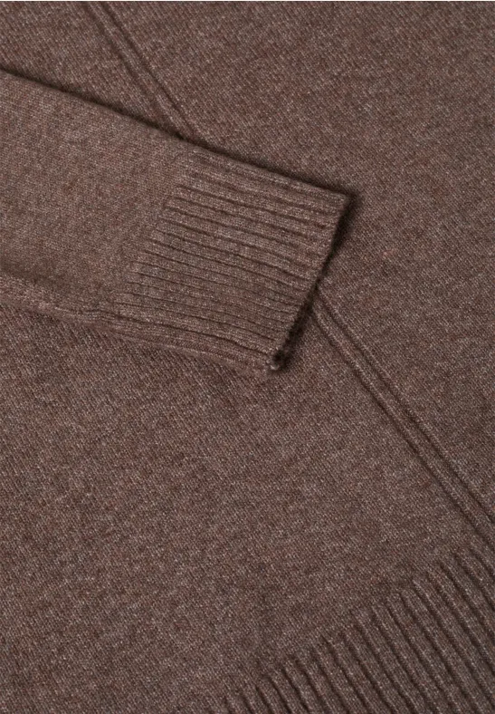 Pull douillet mushroom taupe melange