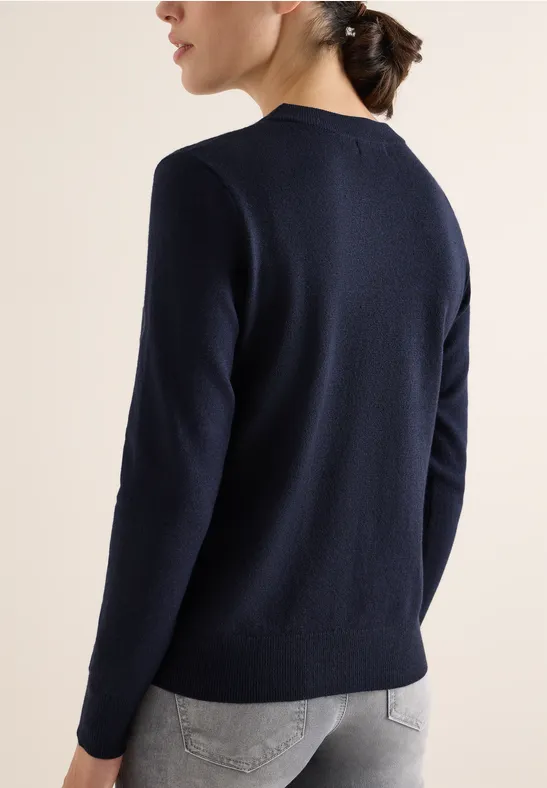 Kuscheliger Pullover urban dark blue