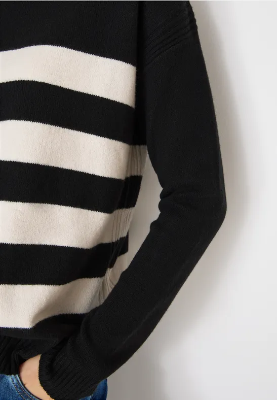 Softer Rollkragenpullover Black