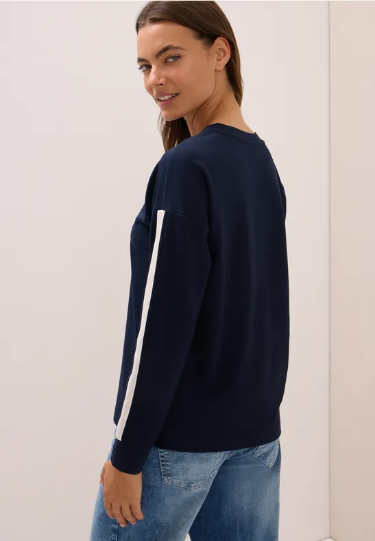 Sweat-shirt à rayures Gallon urban dark blue