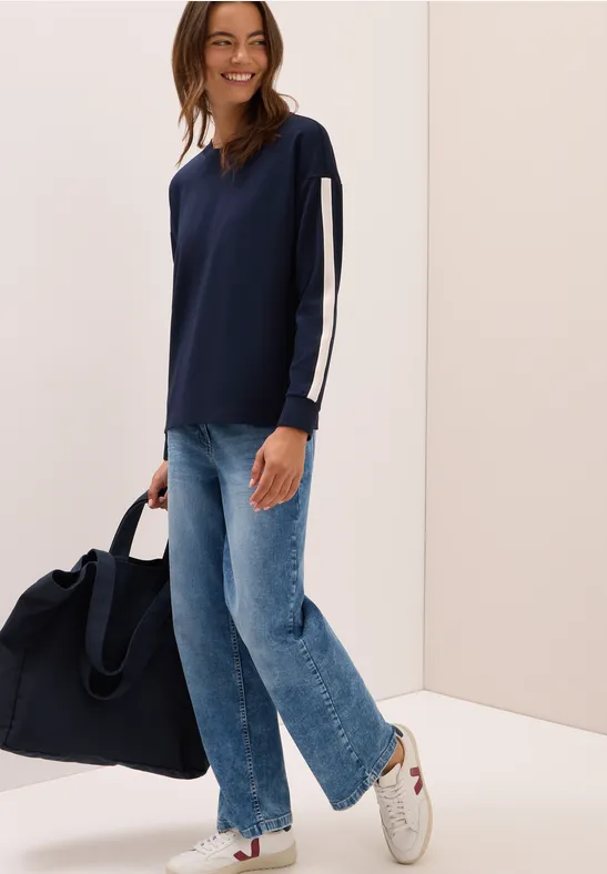 Sweat-shirt à rayures Gallon urban dark blue