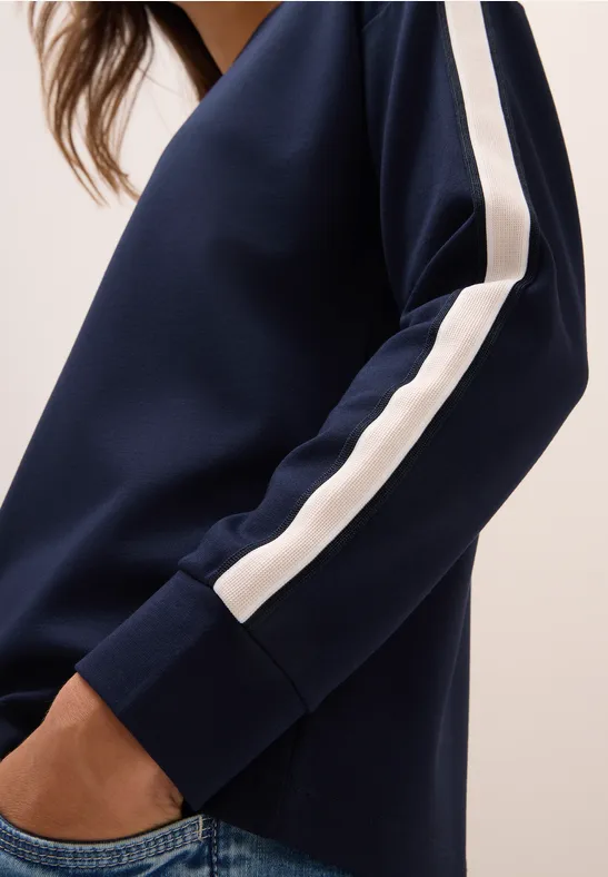 Sweat-shirt à rayures Gallon urban dark blue