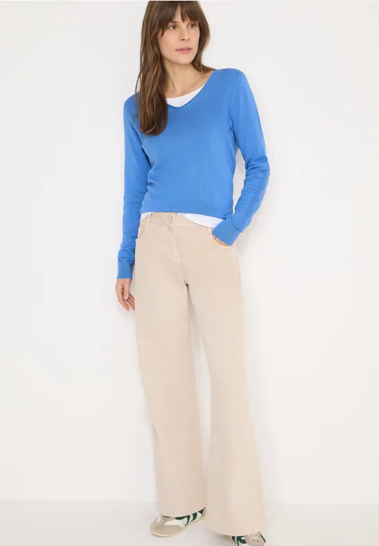 Basic Pullover fountain blue
