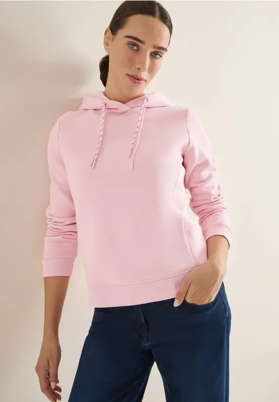 Hoodie mit Stickerei blossom glow
