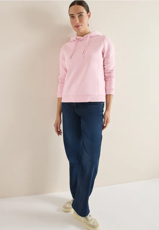 Hoodie mit Stickerei blossom glow