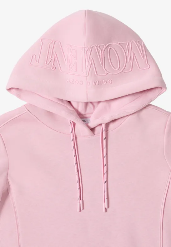 Hoodie mit Stickerei blossom glow