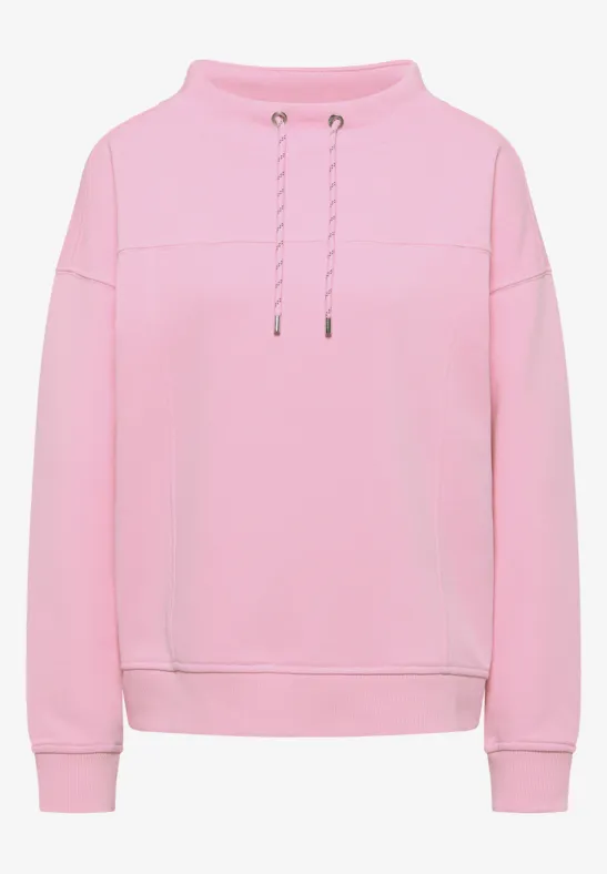 Sweat-shirt à col rond blossom glow