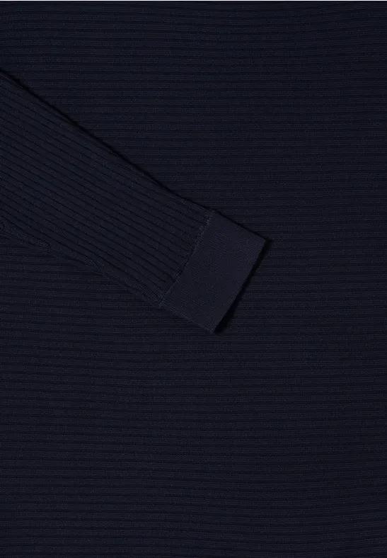 Cosy Strukturmix Dolman urban dark blue