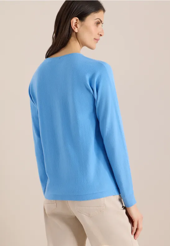 Dolman Pullover cloud blue