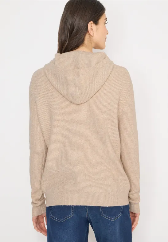 Softer Kapuzenpullover desert beige melange