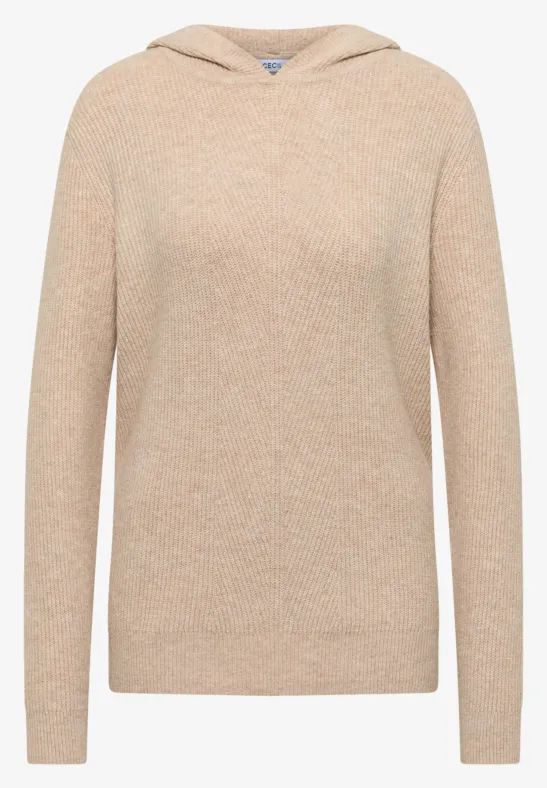 Softer Kapuzenpullover desert beige melange