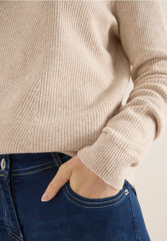 Softer Kapuzenpullover desert beige melange