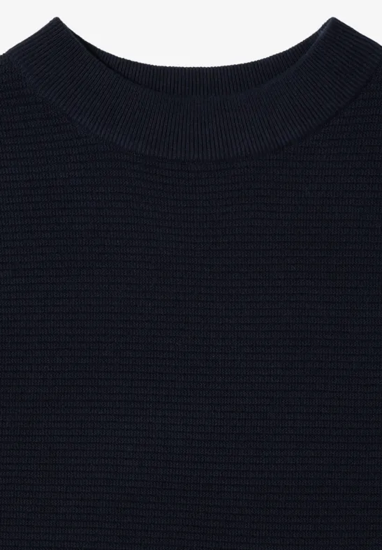 Dolman Strukturpullover universal blue