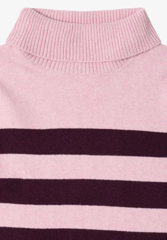 Softer Rollkragenpullover blossom glow melange