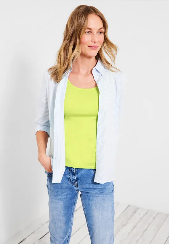 Top in Unifarbe limelight yellow