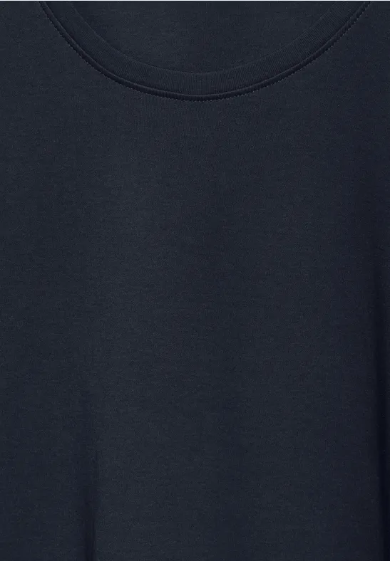 T-shirt basique en couleur unie universal blue