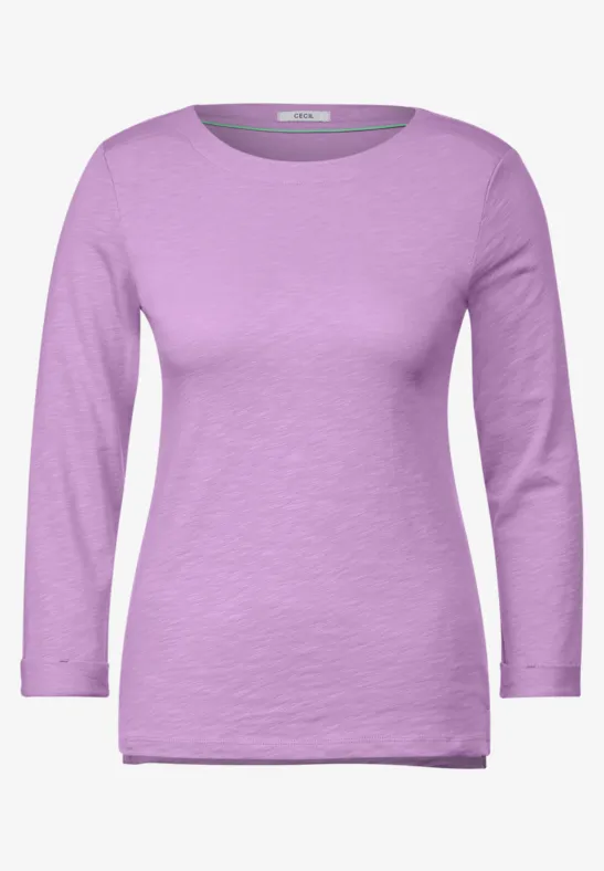 Basic shirt sporty lilac