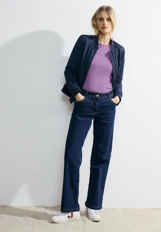 Basic shirt sporty lilac