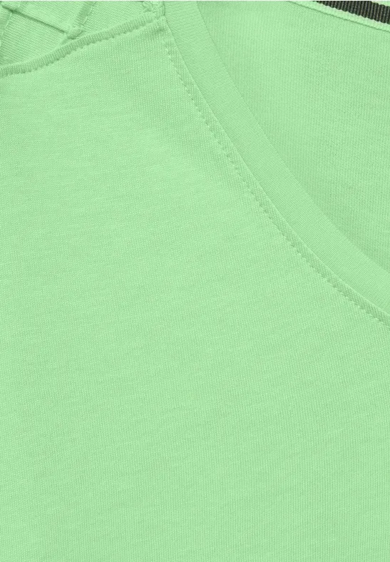 T-shirt décoratif matcha lime