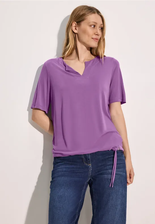 Leichtes T-Shirt iced violet