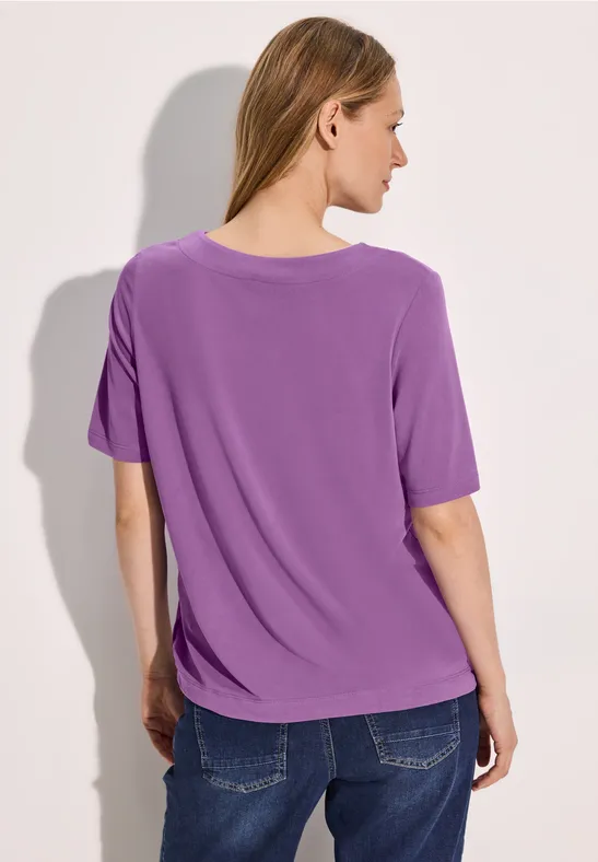 Leichtes T-Shirt iced violet