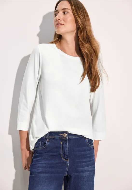 T-shirt de base vanilla white
