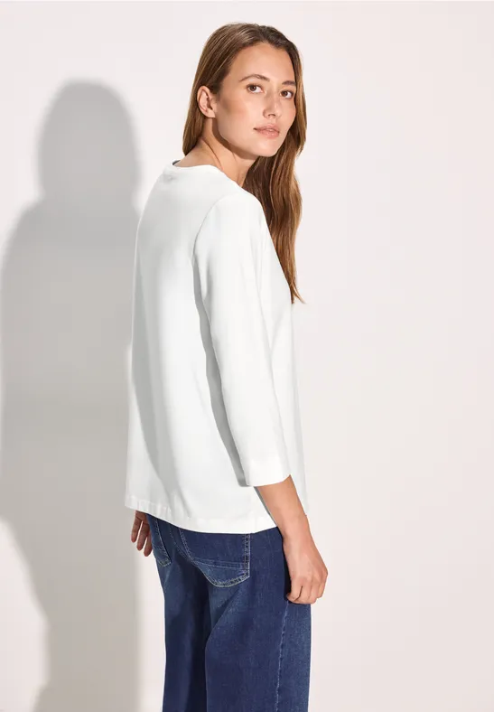 T-shirt de base vanilla white
