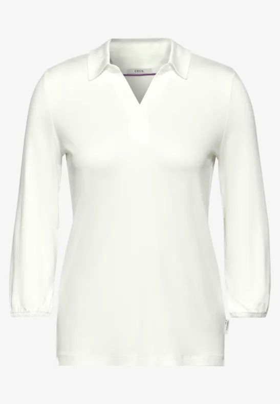 Polo vanilla white