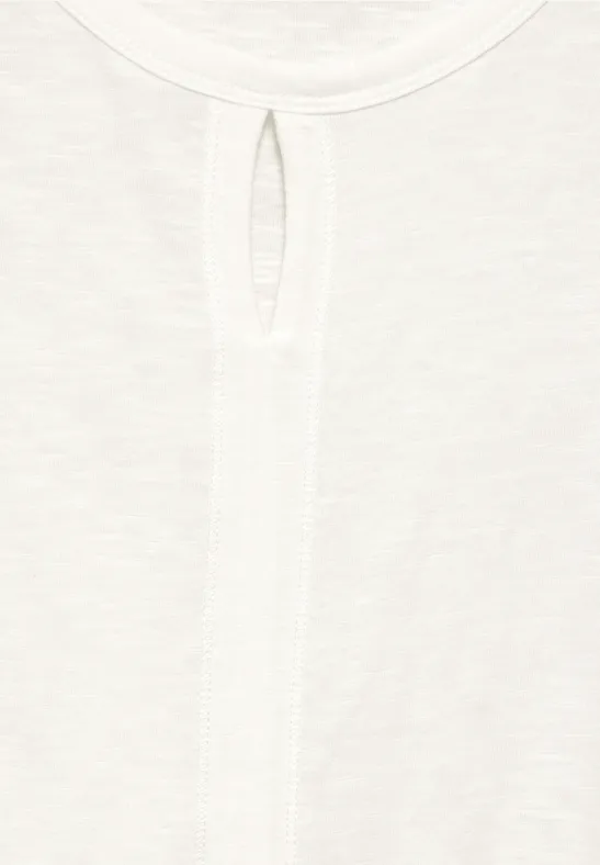 Shirt im Tunika-Look vanilla white
