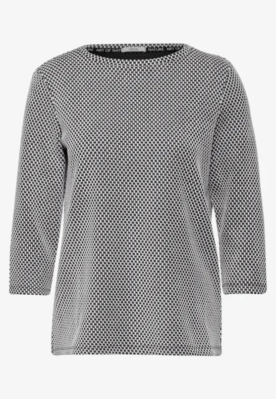 T-shirt à structure gaufrée universal blue