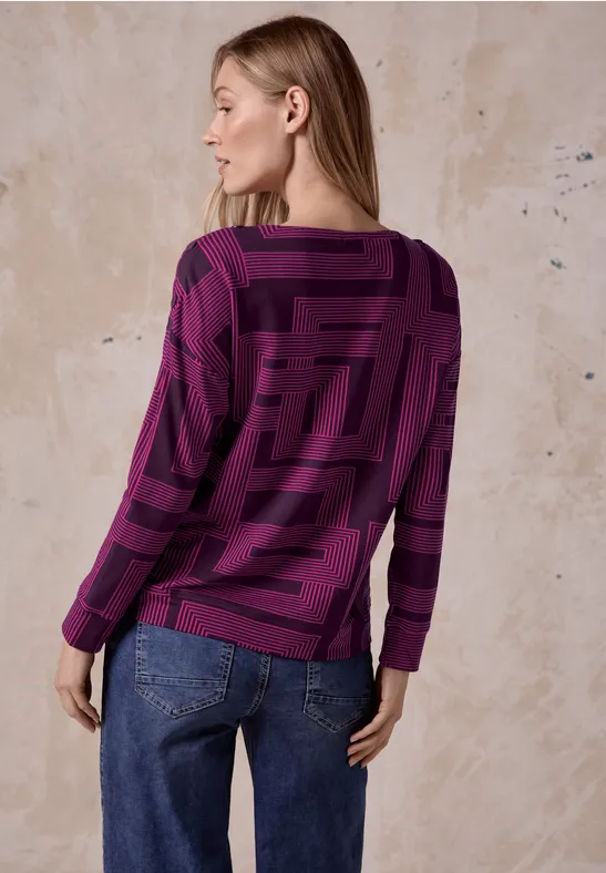 Pull en maille fine beloved berry