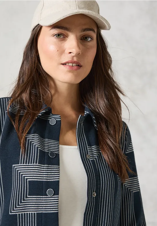 Veste structurée deep petrol