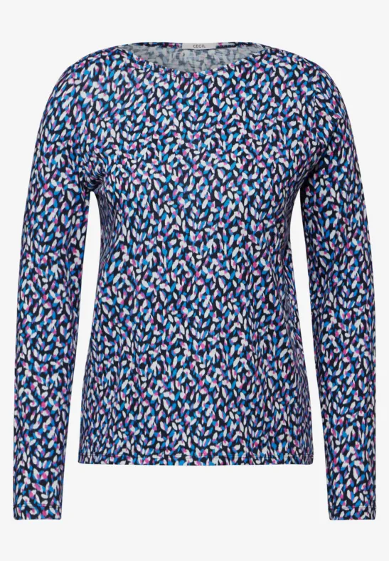 T-shirt imprimé deep petrol