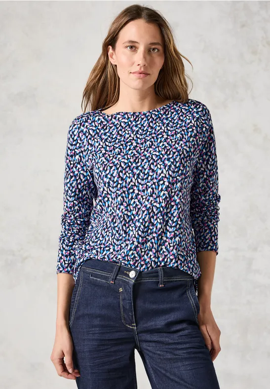 T-shirt imprimé deep petrol