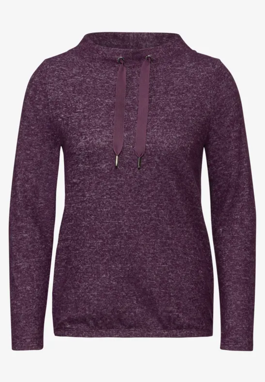 T-shirt à manches longues beloved berry melange