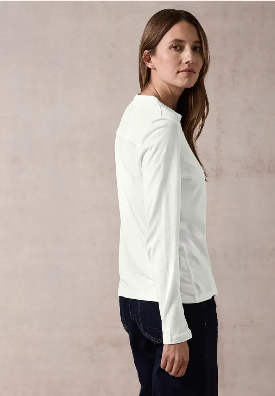 Blusenshirt vanilla white