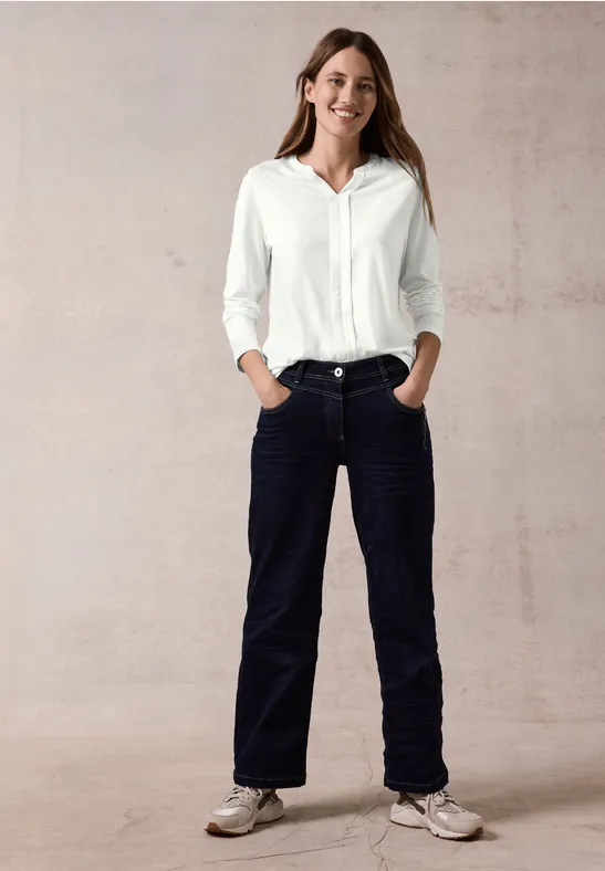 Blusenshirt vanilla white