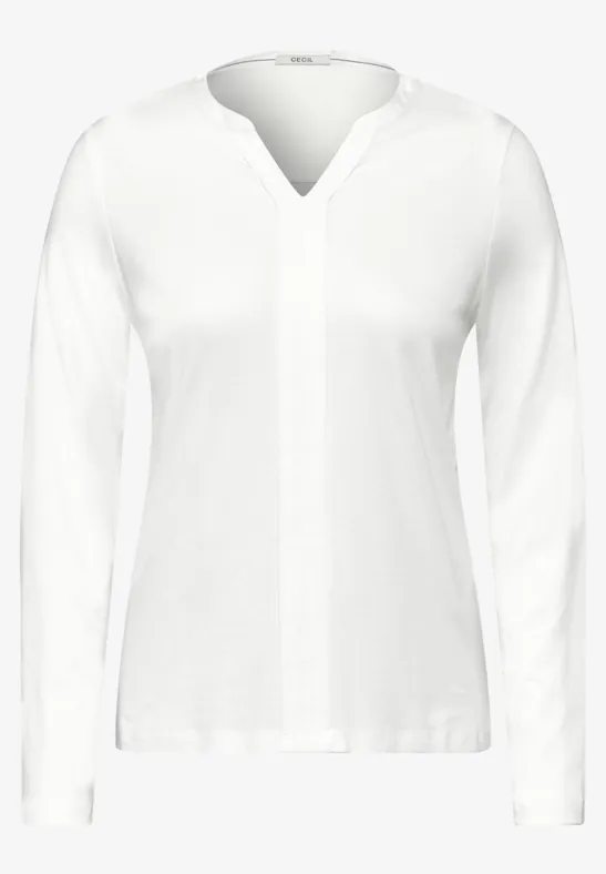 Blusenshirt vanilla white