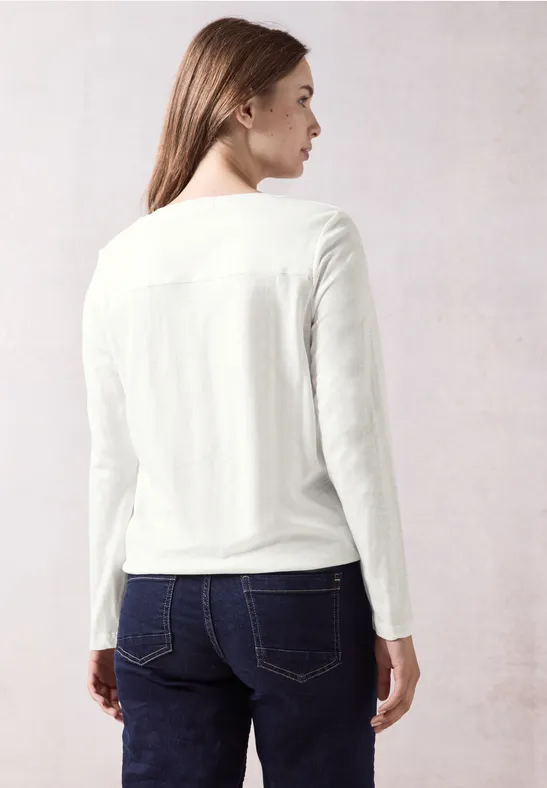 Tunika-Shirt vanilla white