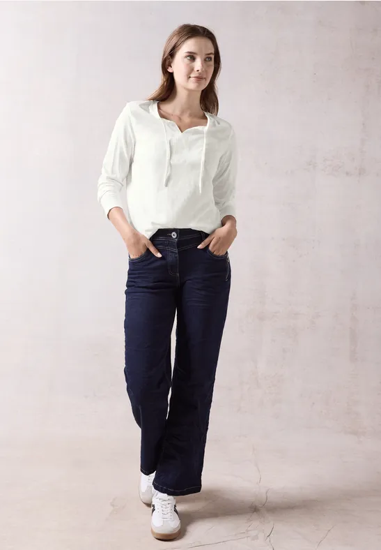 Tunika-Shirt vanilla white