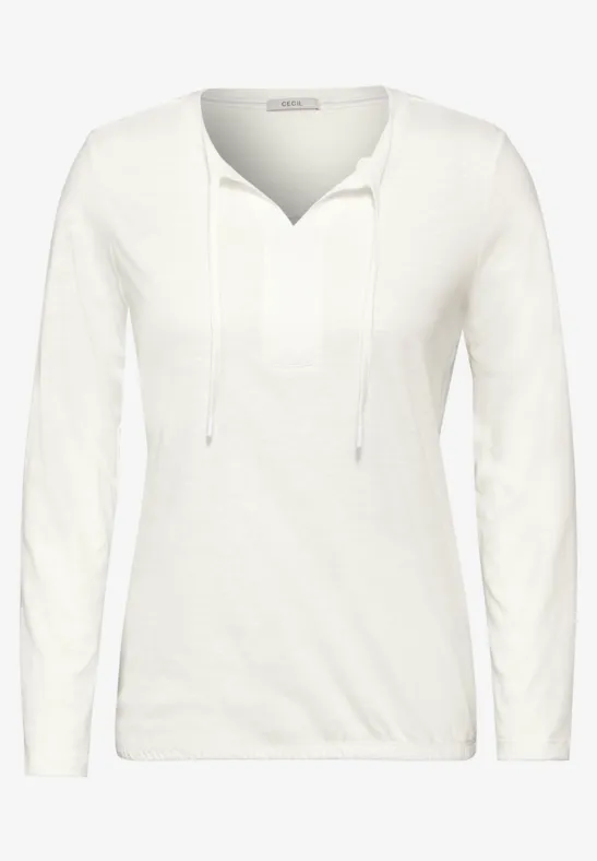Tunika-Shirt vanilla white