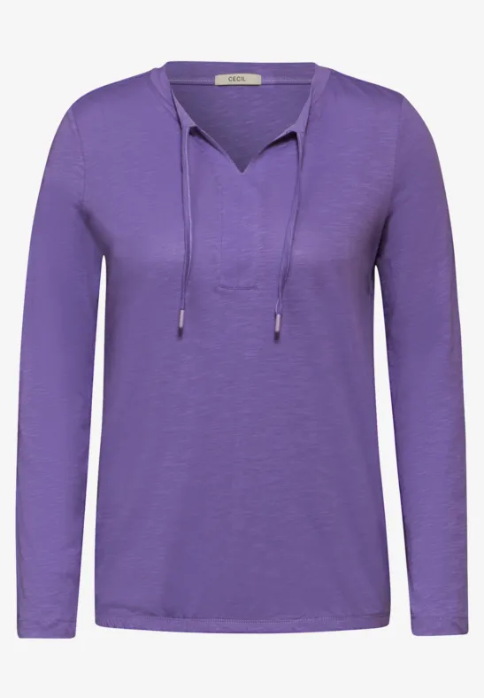 T-shirt tunique wild lilac